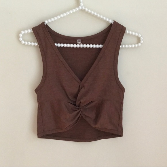 FP Movement by Free People Tops - Free People Movement Front Twist Crop Tank Top